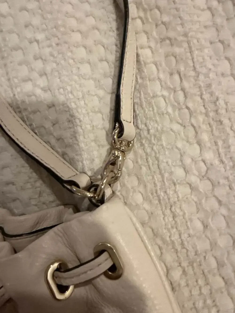 Kate Spade Emma Small Pebbled Leather Bucket Bag